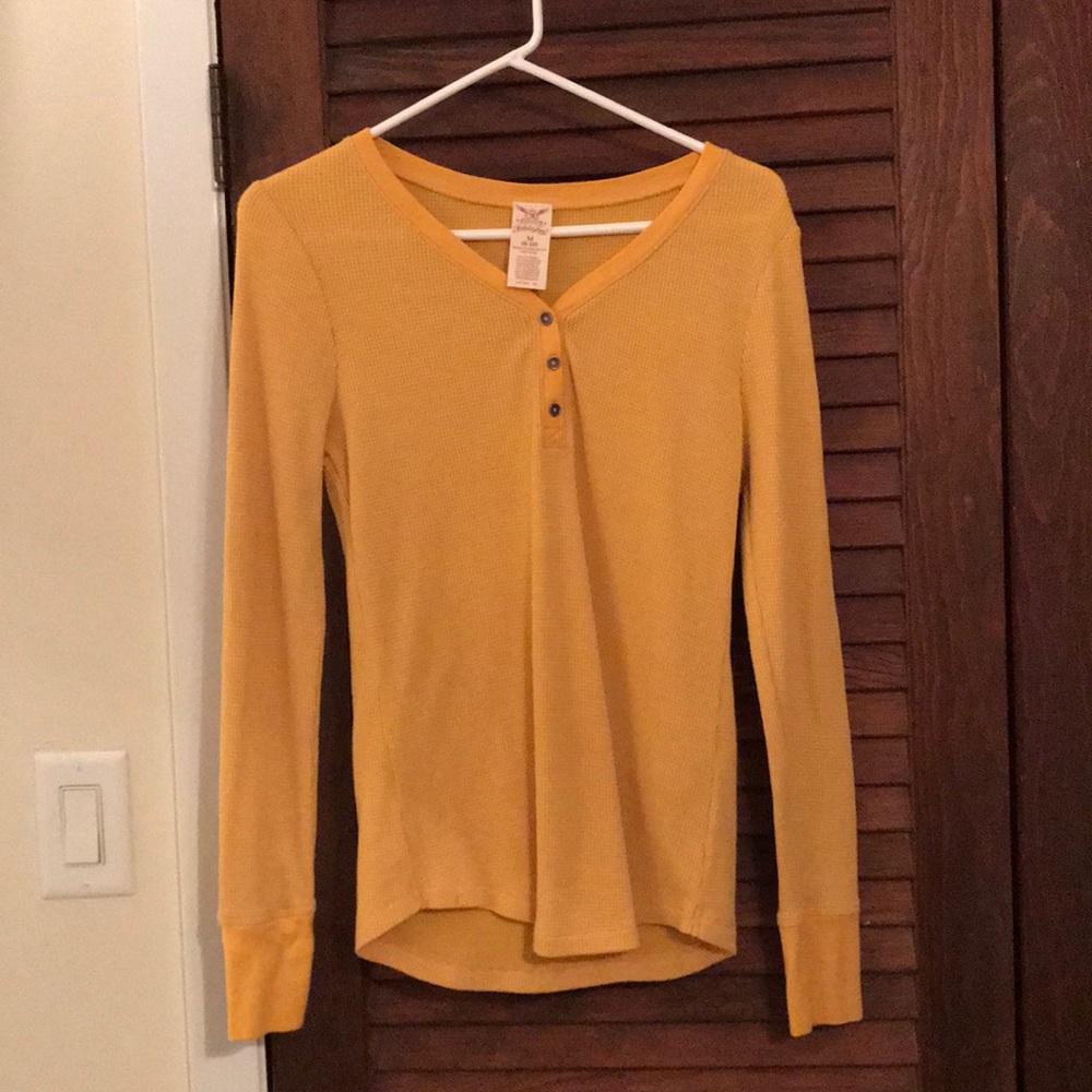 Mustard Yellow Long Sleeved Thermal